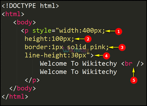 line spacing css