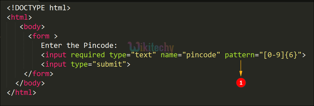 pattern Attribute Code Explanation