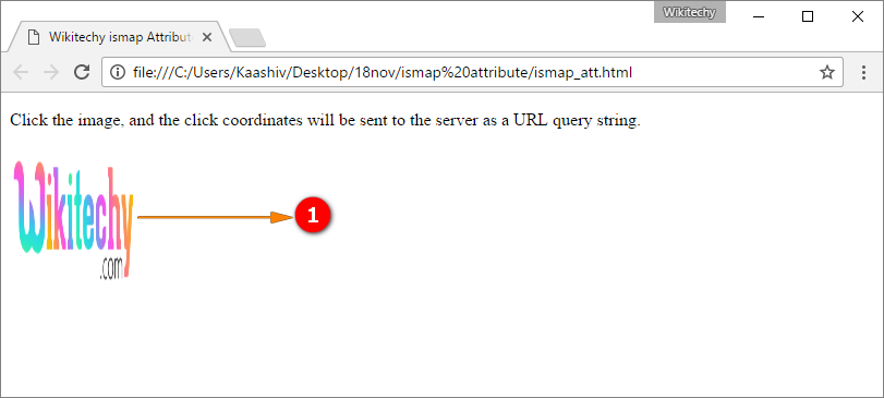 ismap Attribute Output