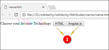  name  Attribute Tag Output