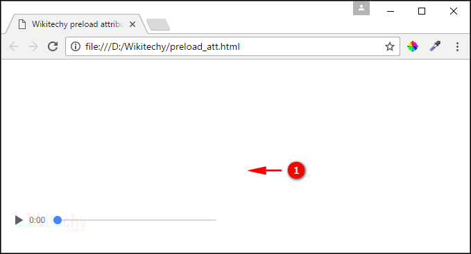 preload Attribute Output