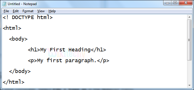 programming in notepad