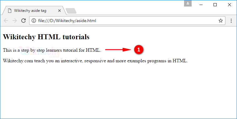 <aside> Tag Output
