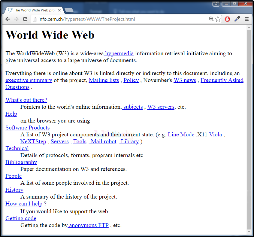 World Wide Web