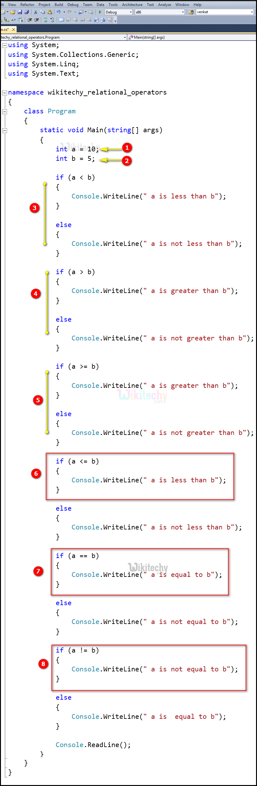 Relational Operator